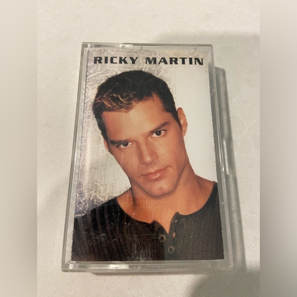 Vintage Ricky Martin Cassette Tape